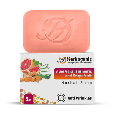 Aloe Vera, Turmeric and Grapfruit Herbal Soap