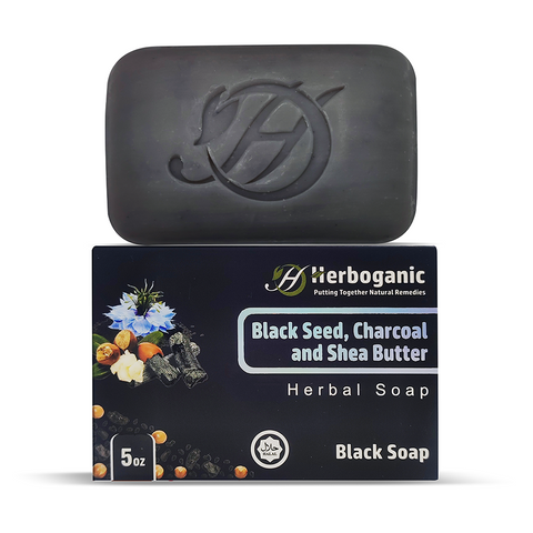Black Seed, Charcoal and Shea Butter Herbal Soap