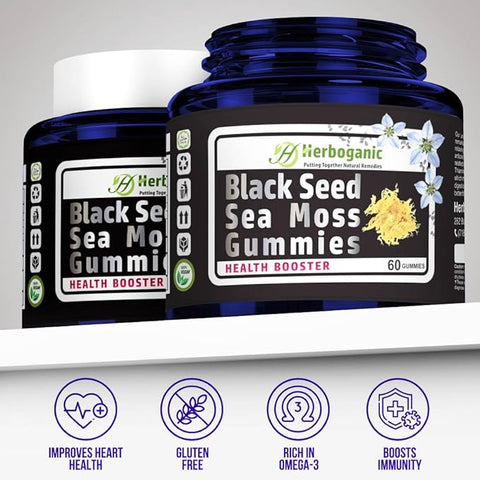 Black Seed Seamoss Gummies