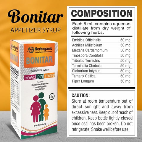 Bonitar Appetizer Syrup