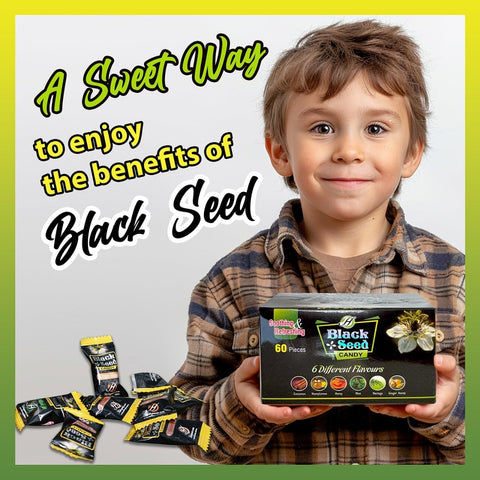 Black Seed Candy 6 Flavors Mix Box