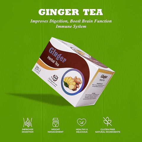 Ginger Herbal Tea Box