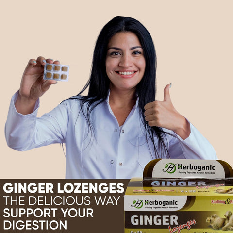 Ginger Lozenges Box