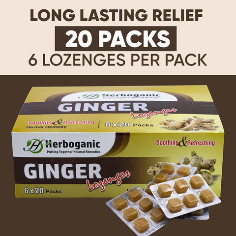 Ginger Lozenges Box