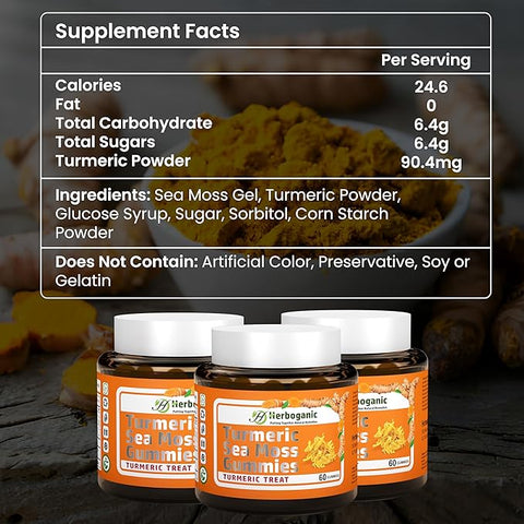 Turmeric Seamoss Gummies