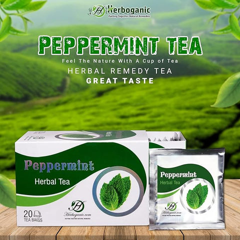 Peppermint Herbal Tea Box