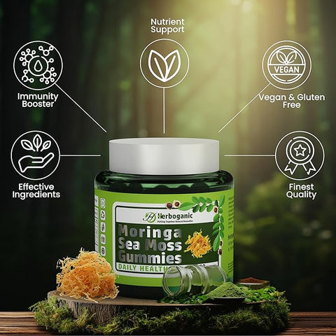 Moringa Seamoss Gummies