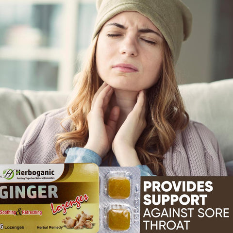 Ginger Lozenges Box
