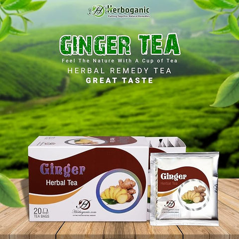 Ginger Herbal Tea Box