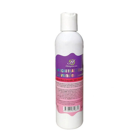 African Black Soap Liquid with Lavender Essential Oil