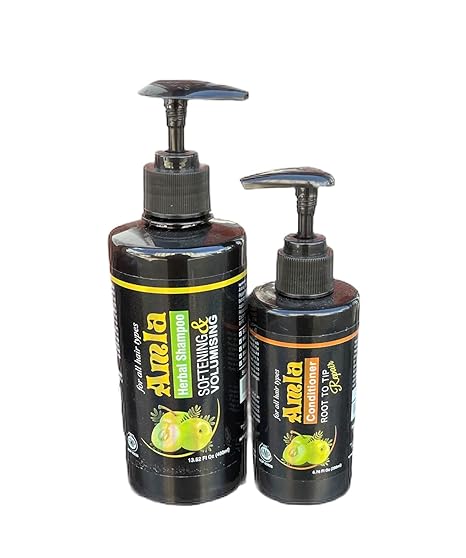 Amla Herbal Hair Shampoo and Amla Herbal Hair Conditioner