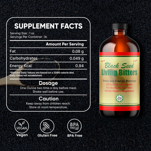 Black Seed Living Bitters