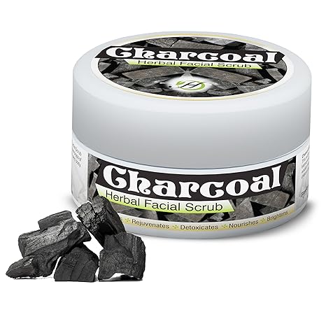 Charcoal Herbal Facial Scrub