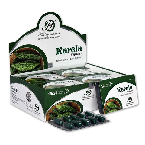 Karela Capsules Box
