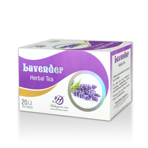Lavender Herbal Tea Box