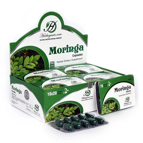 Moringa Capsules Blister Pack
