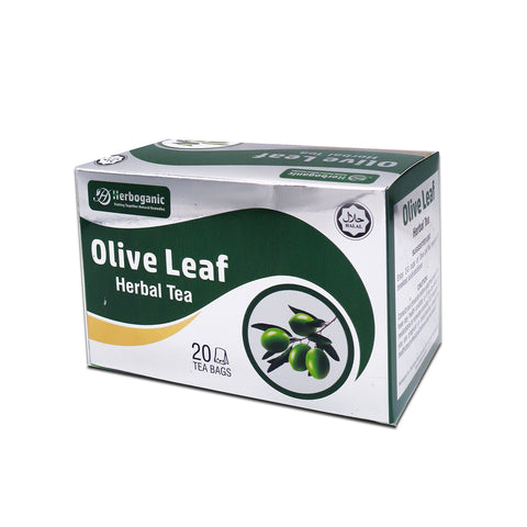 Olive Leaf Herbal Tea Box