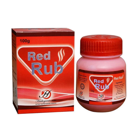 Red Rub for Pain Relief
