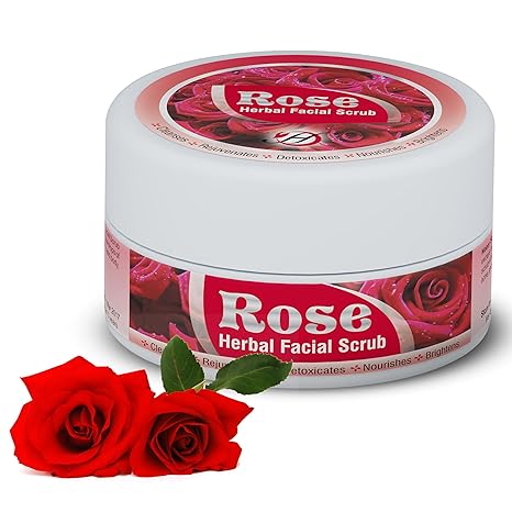 Rose Herbal Facial Scrub