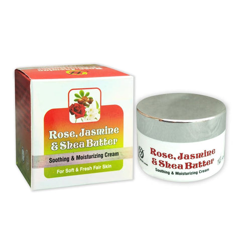Rose, Jasmine and Shea Butter Soothing and Moisturising Cream