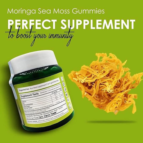 Moringa Seamoss Gummies