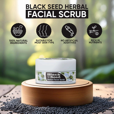 Black Seed Herbal Facial Scrub