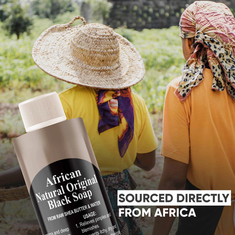 African Black Soap Raw Liquid