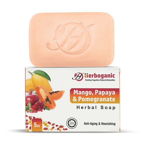 Mango, Papaya & Pomegranate Soap