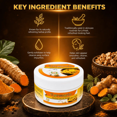 Turmeric Herbal Facial Scrub