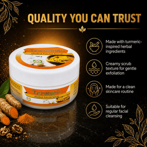 Turmeric Herbal Facial Scrub