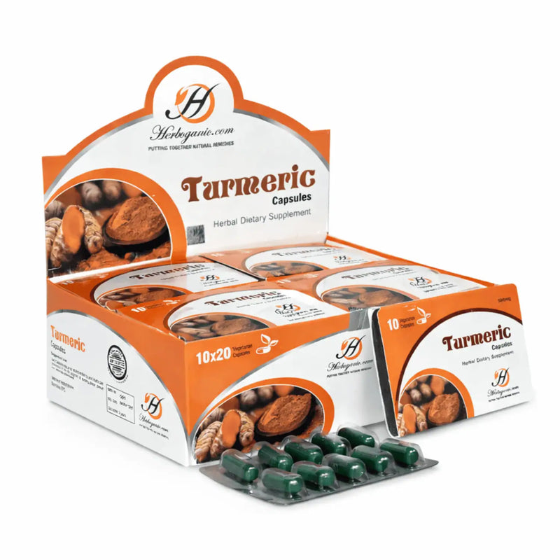 Turmeric Capsules Blister Pack (Wholesale)