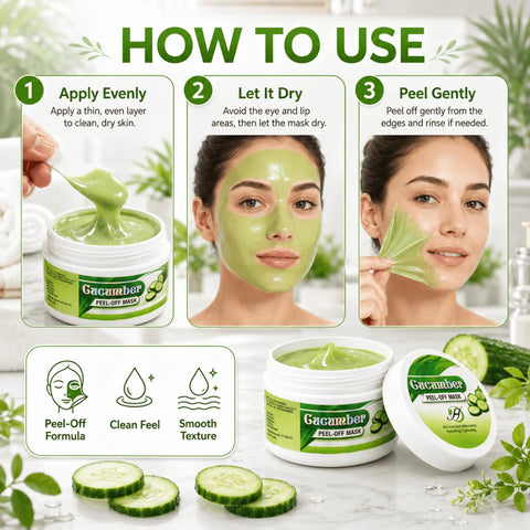 Cucumber Facial Peel Off Mask