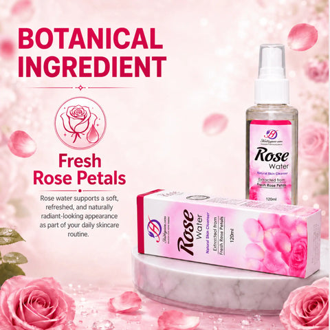 Rose Water Natural Skin Cleanser