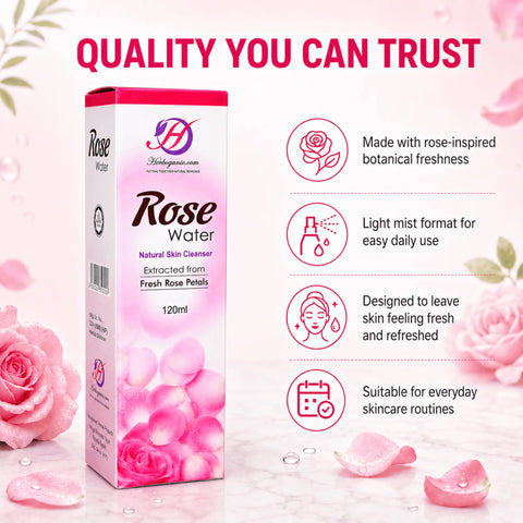 Rose Water Natural Skin Cleanser