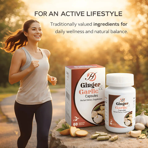 Ginger & Garlic Capsules (Wholesale)