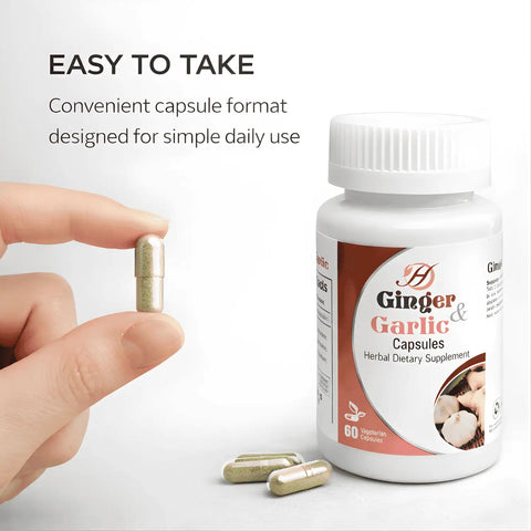 Ginger & Garlic Capsules (Wholesale)