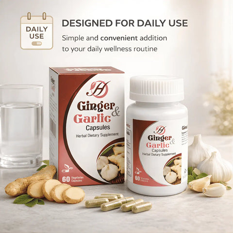 Ginger & Garlic Capsules (Wholesale)