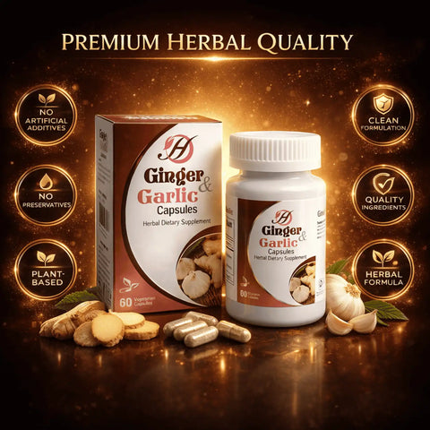 Ginger & Garlic Capsules (Wholesale)