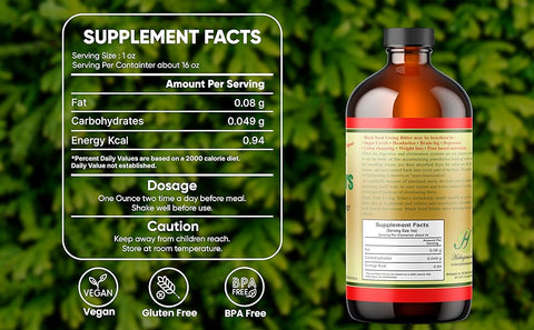 Black Seed Living Bitters