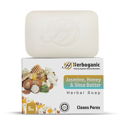 Jasmine, Honey and Shea Butter Herbal Soap