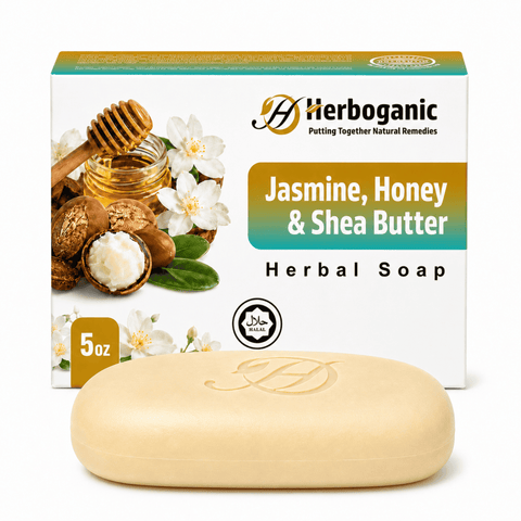 Jasmine, Honey and Shea Butter Herbal Soap (Wholesale)