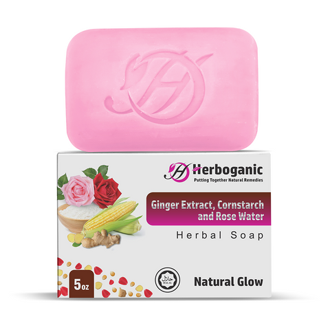 Ginger Extract, Cornstarch and Rosewater Soap (Wholesale)