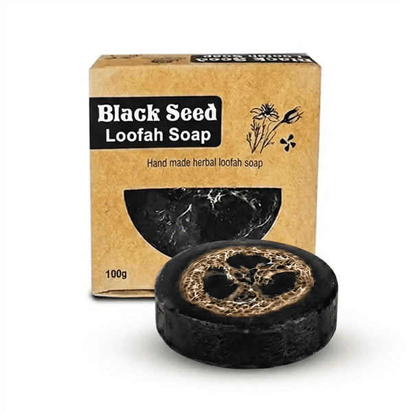 Black Seed Loofah Soap