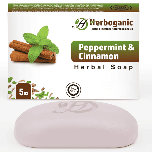Peppermint & Cinnamon Herbal Soap (Wholesale)