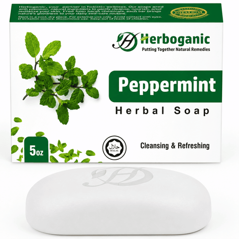 Peppermint Herbal Soap