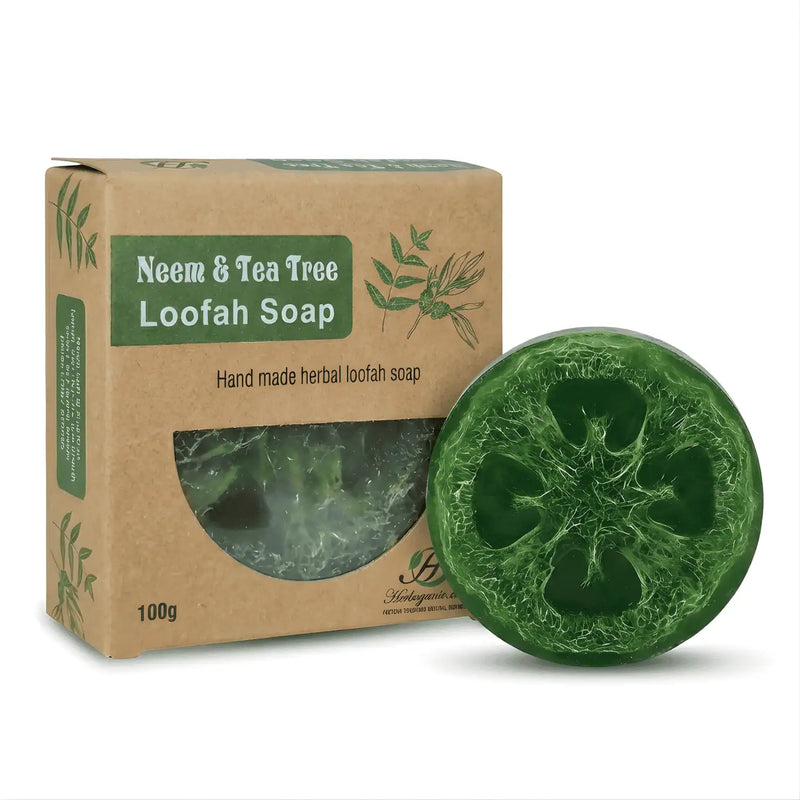 Neem & Tea Tree Loofah Soap (Wholesale)