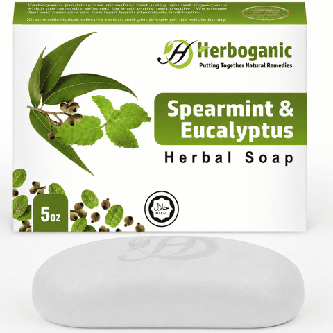 Spearmint & Eucalyptus Herbal Soap