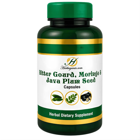 Bitter Gourd, Morings & Java Plum Seed Capsules (Wholesale)