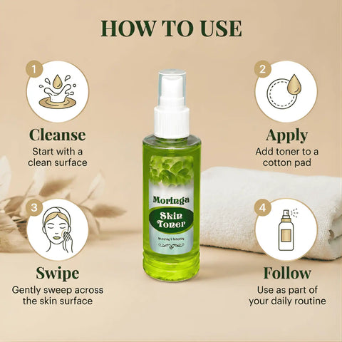 Moringa Natural Skin Toner Spray
