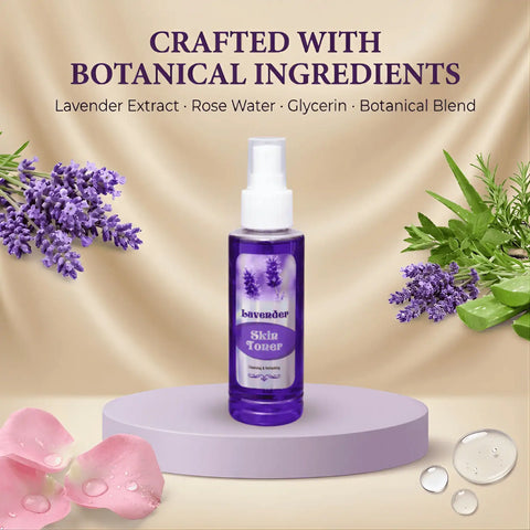 Lavender Natural Skin Toner Spray